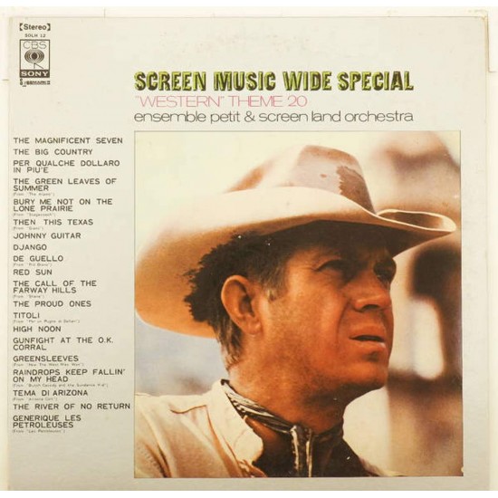 Пластинка Western. Ensemble petit & screen land orchestra Western theme 20